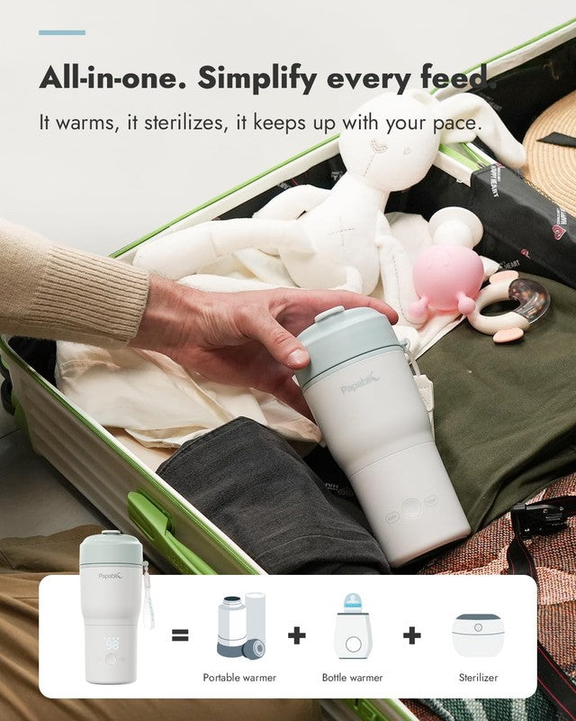 Portable Baby Bottle Warmer 85W Fast Heat Sterilizer Travel Car2