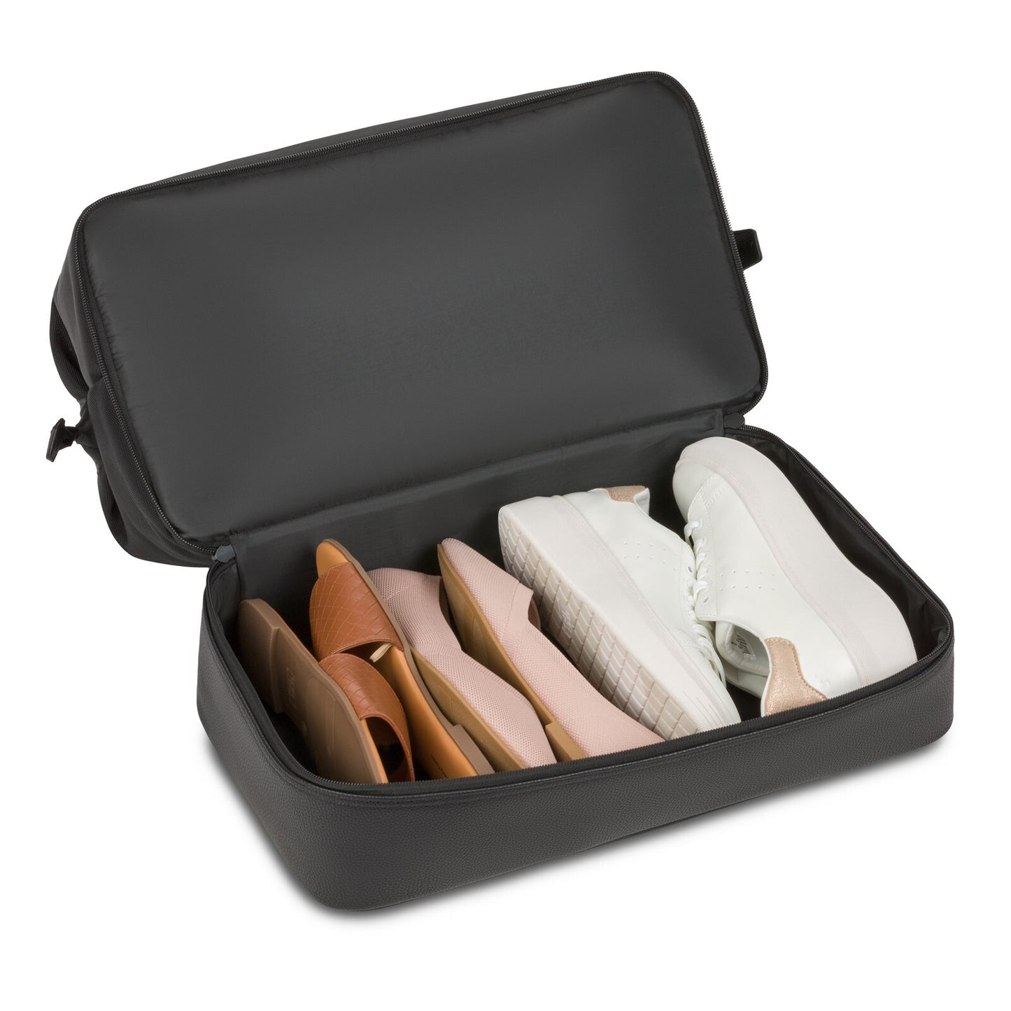 Black Weekender II Tote Bag Travel Gym Laptop Pocket