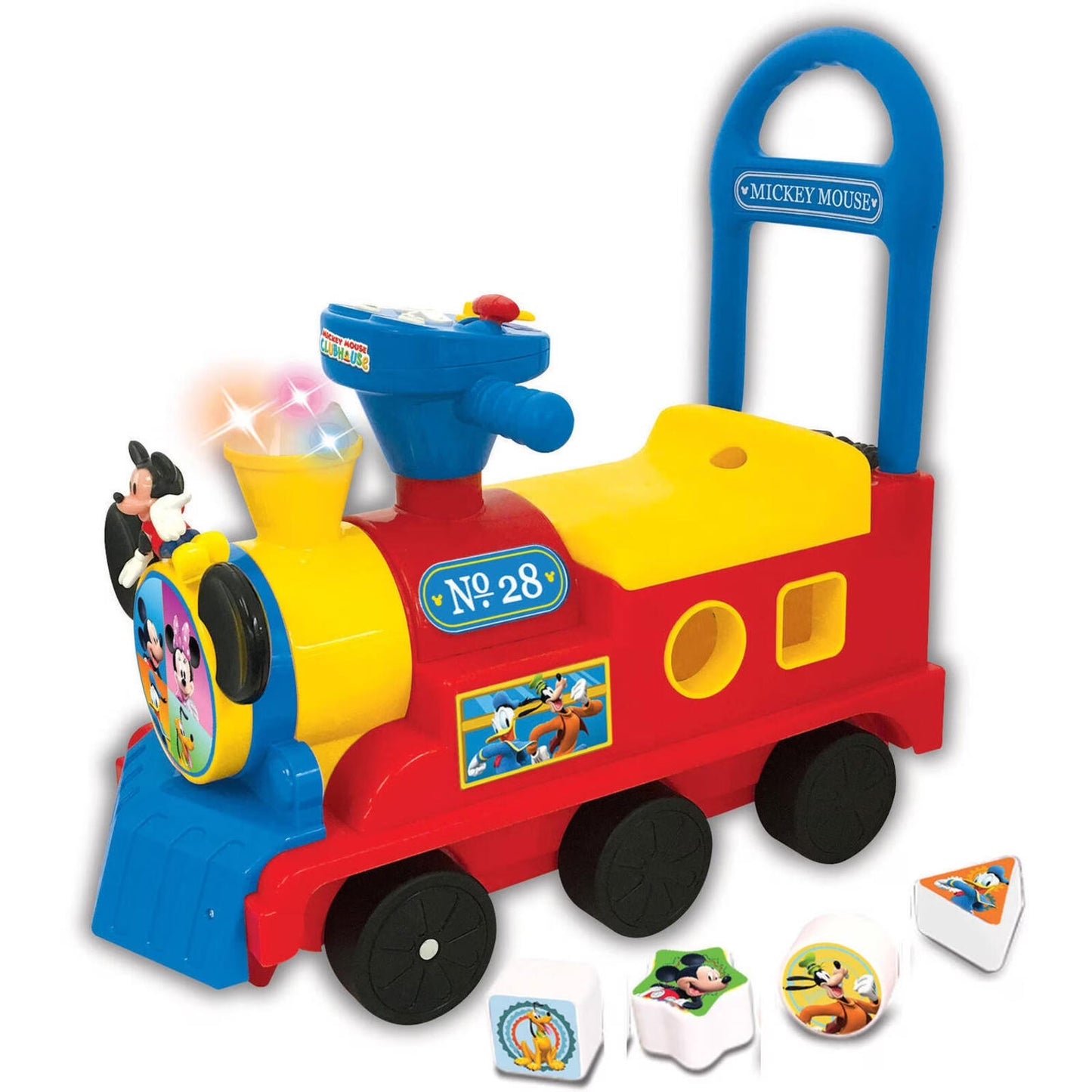 Disney Mickey Mouse Clubhouse Play N' Sort Activity Train Ride-On
