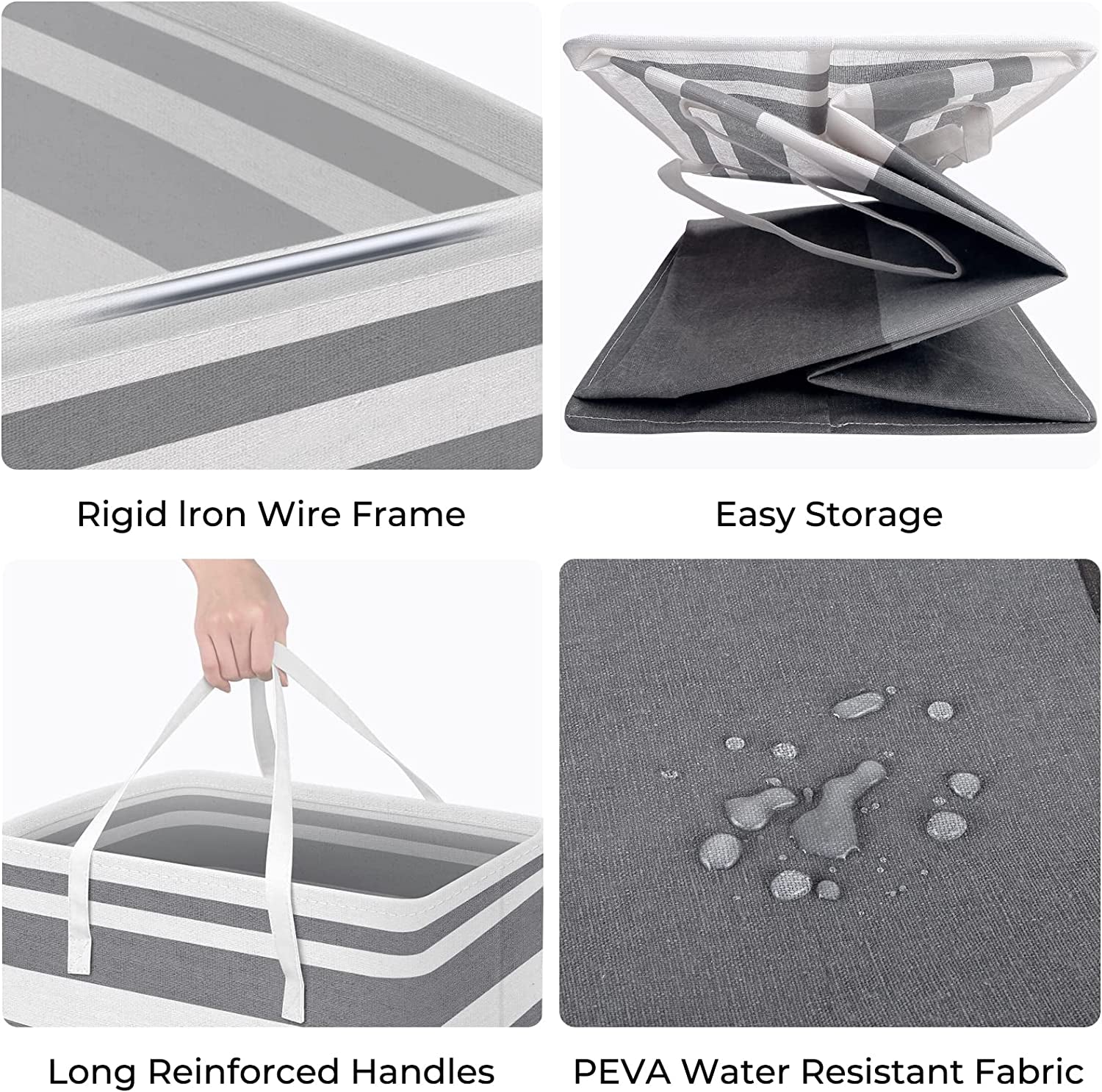 Two Laundry Baskets (Waterproof)