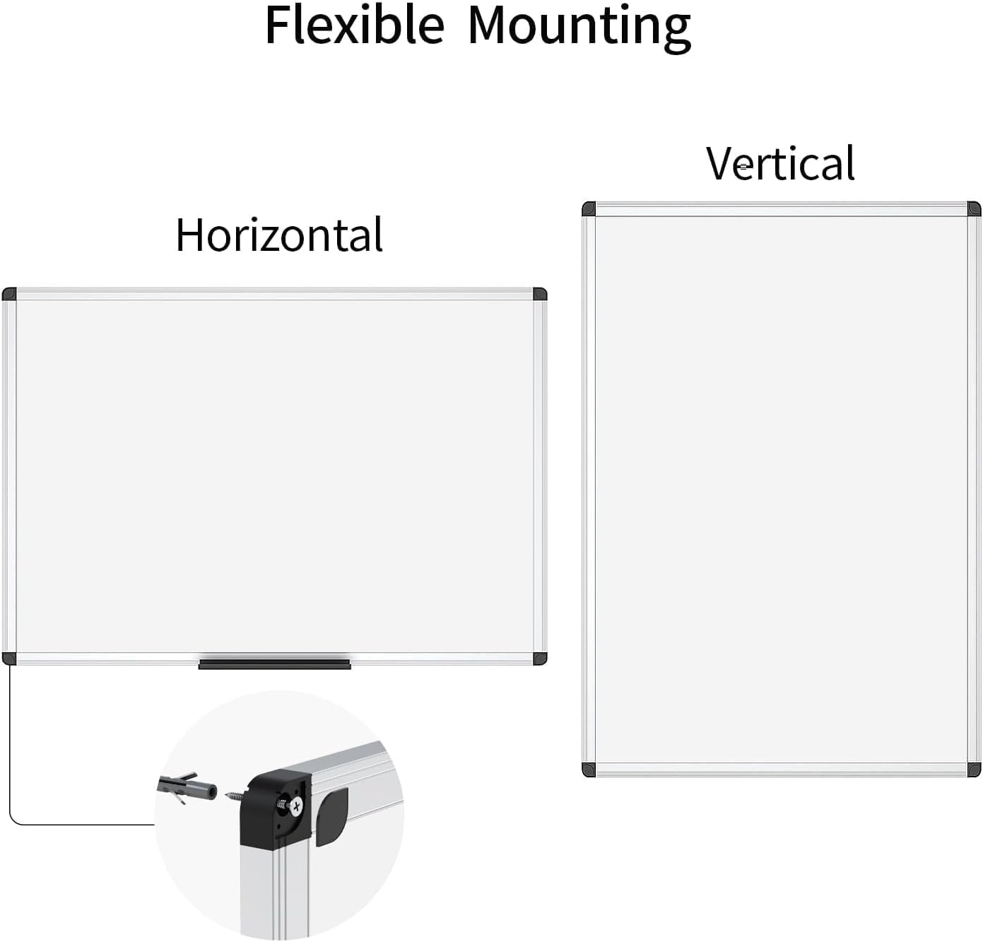 Magnetic Whiteboard & Dry Erase Board (18 X 12 Inches)