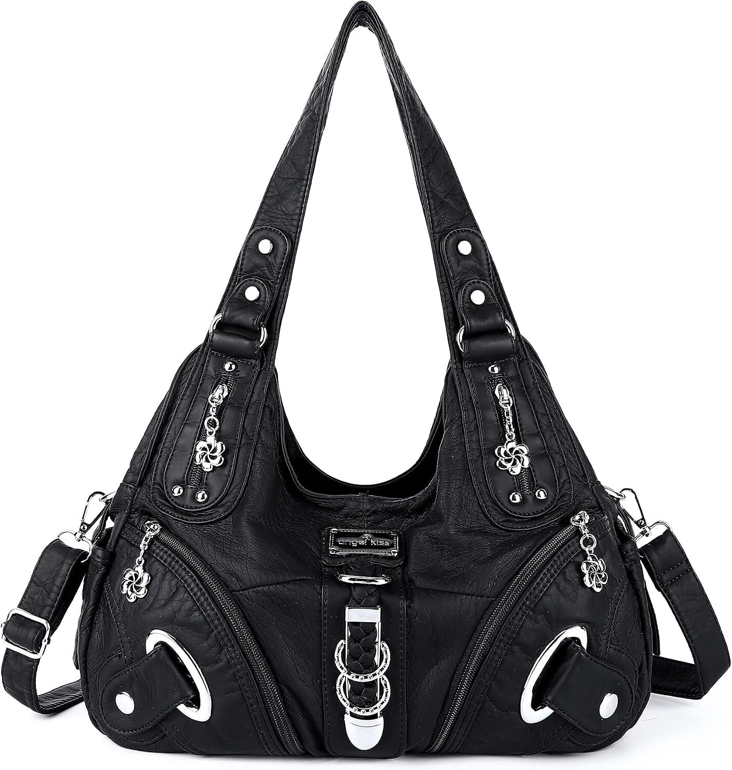 Angelkiss Women's Hobo Purse Handbag Daily Shoulder Bag