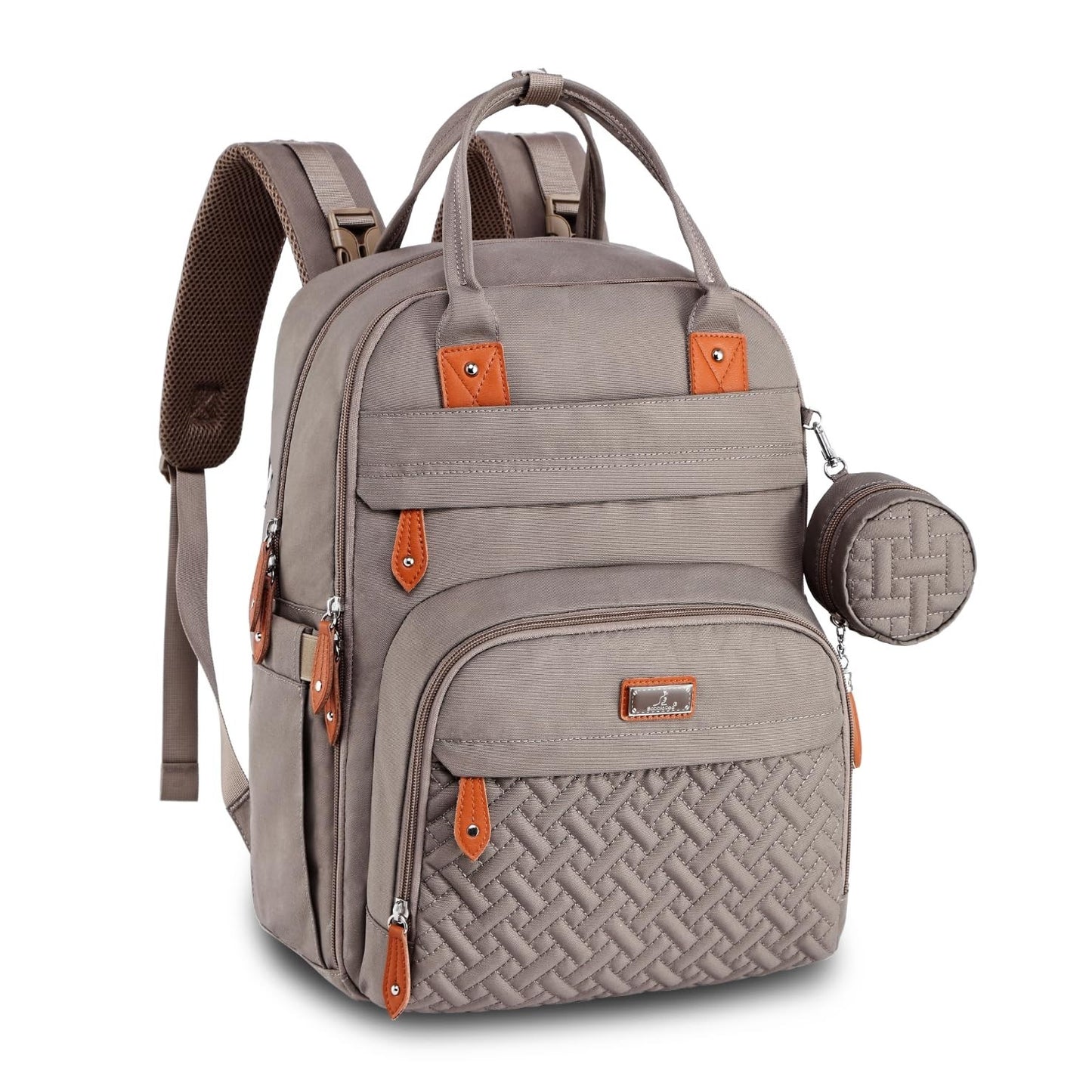 Multi Function Water Resistant Diaper Bag Backpack   Baby Travel Tote, Changing0