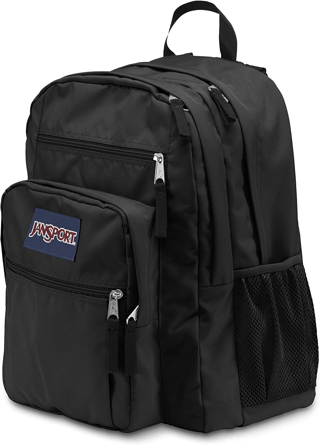 Large Capacity Black Backpack for Students   Durable, Stylish, Multi Compartment3