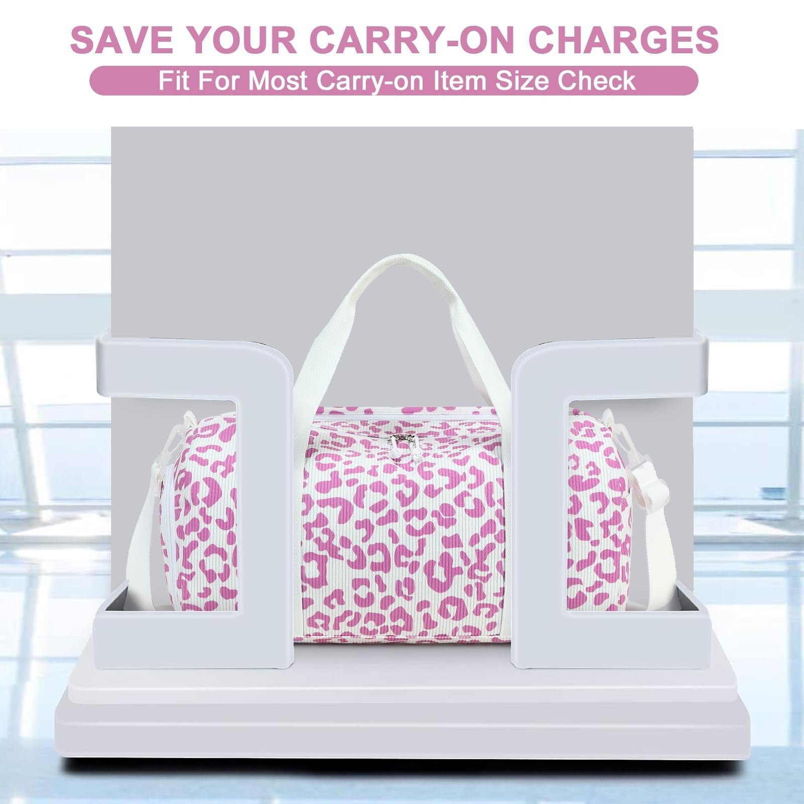 Cute Girls Duffle Bag - Waterproof Gym Bag with Shoe Compartment & Wet Pocket6