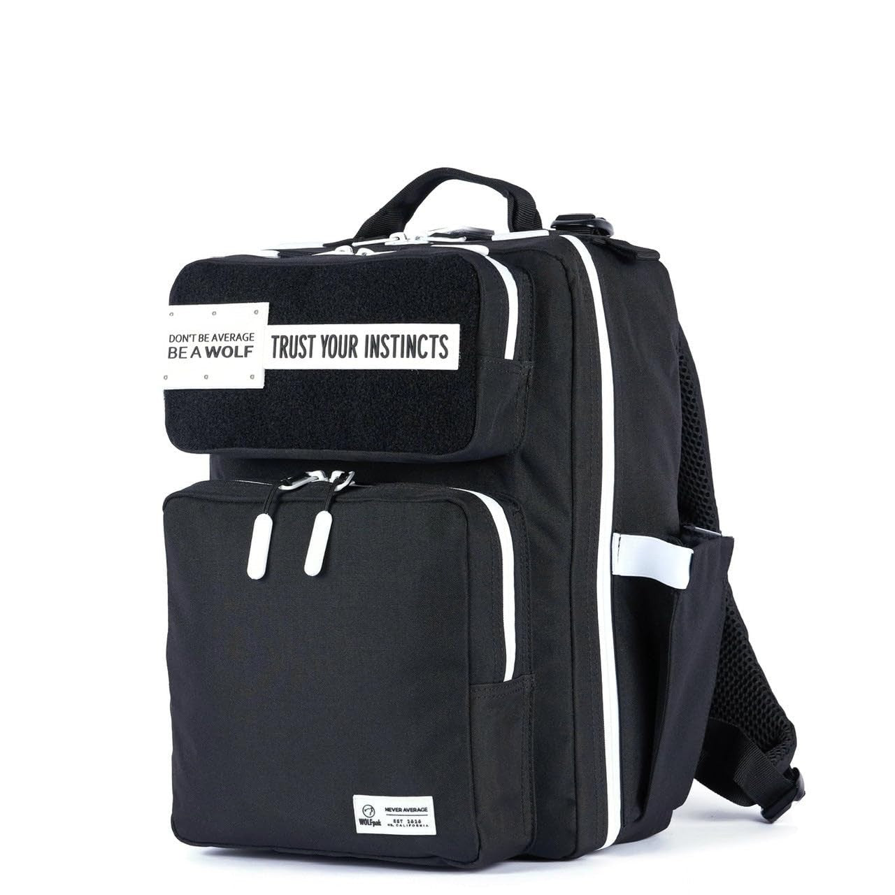 Slim Tactical Gym Backpack   Minimalist Daypack with Laptop Pocket & Cup Holders4