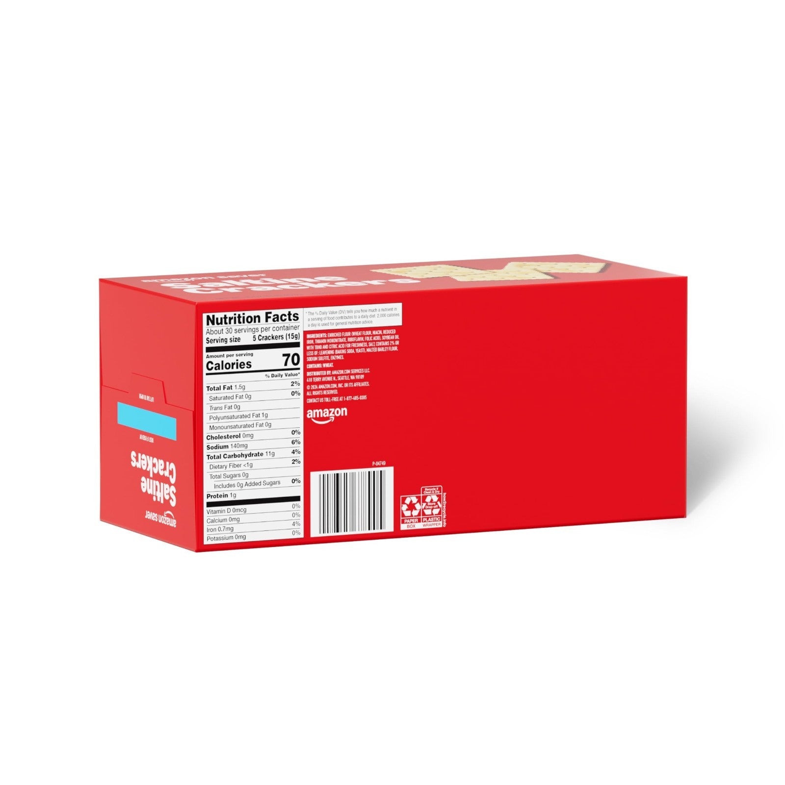 Savory Saltine Crackers, 16 Oz   Perfect for Snacking, Soups & Dips3