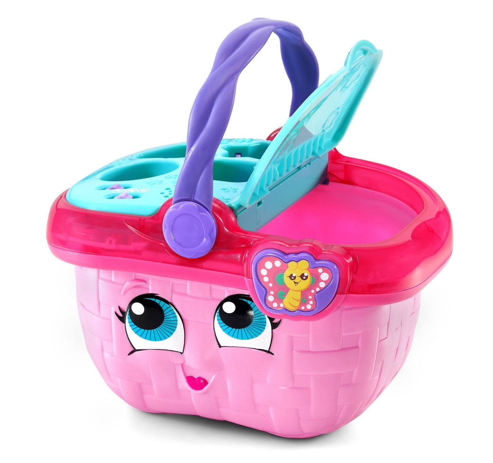 Shapes and Sharing Picnic Basket   Educational Toy for Kids, Pink, Fun Learning3