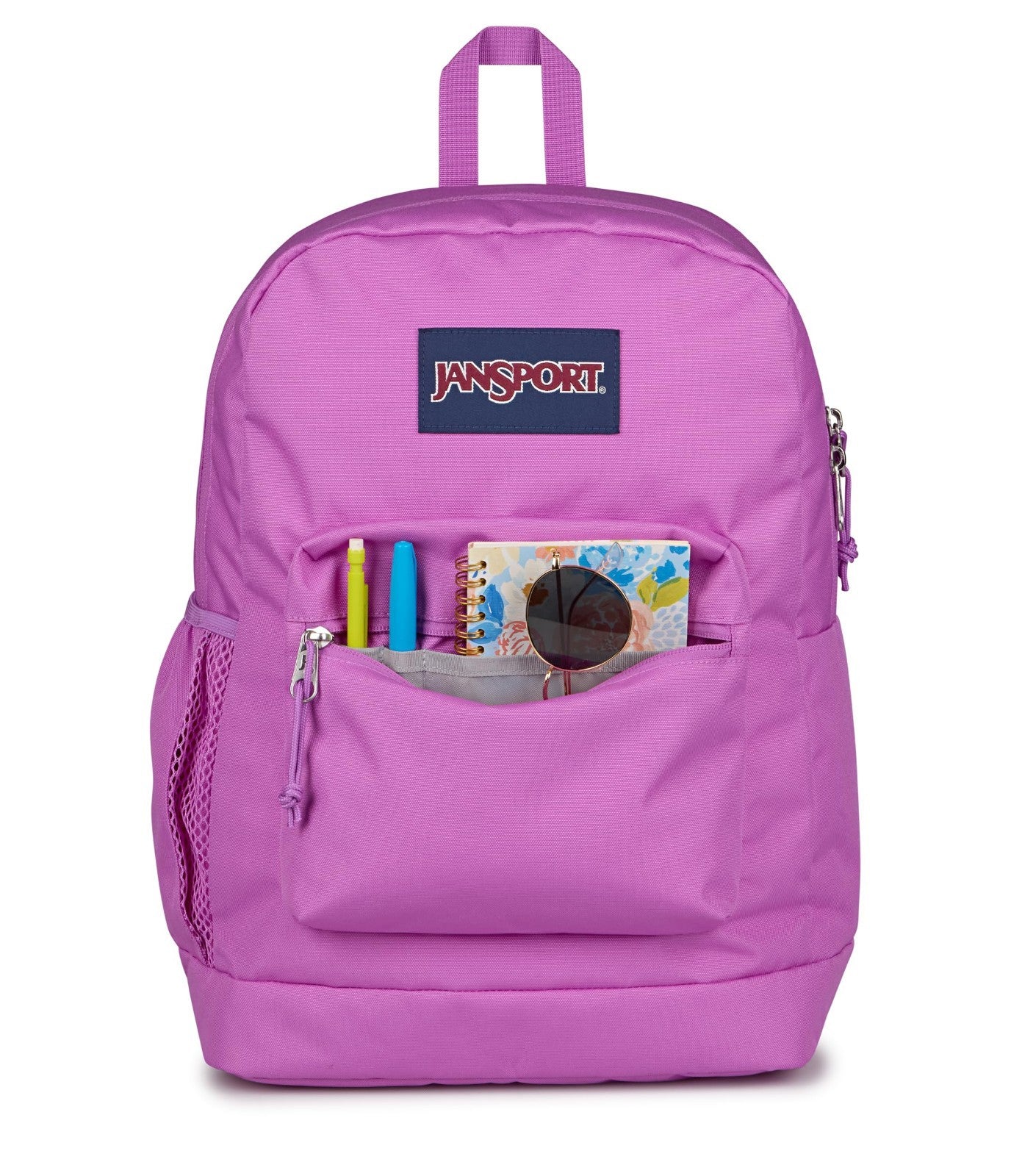 26L Floral Backpack, Stylish School Bag, Lightweight Travel Rucksack, Durable De4