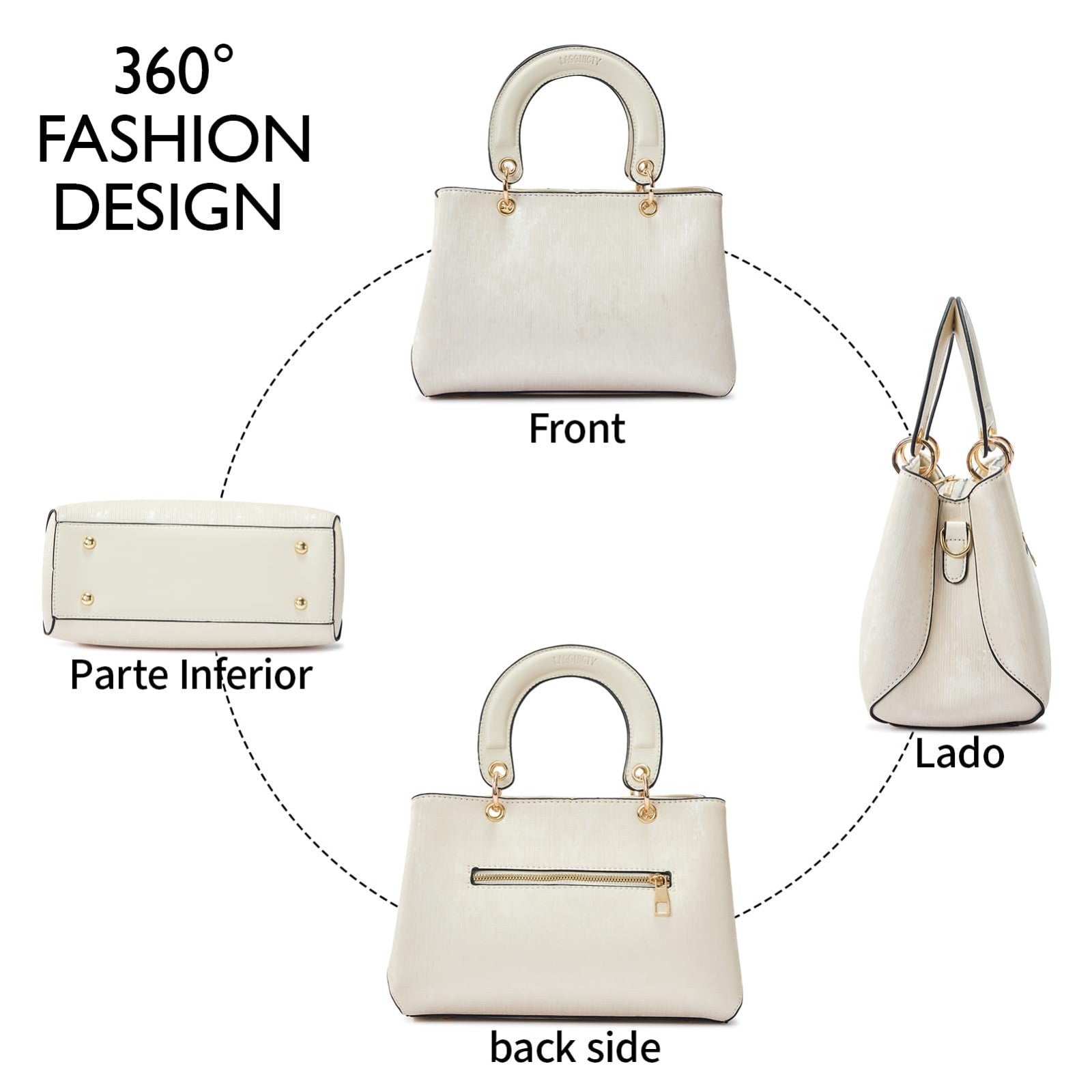 Stylish Tote Bag for Women - Versatile Top Handle Purse & Handbag, Ideal for Eve4