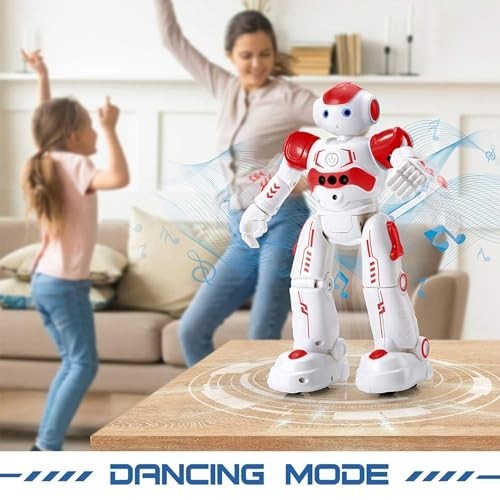 Programmable RC Robot Toy for Kids   Gesture Control, Smart Remote, Gift for Age5