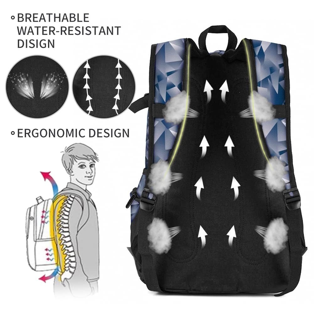 Lightweight School Backpack Travel Bag for Men & Women   College & Travel Use3