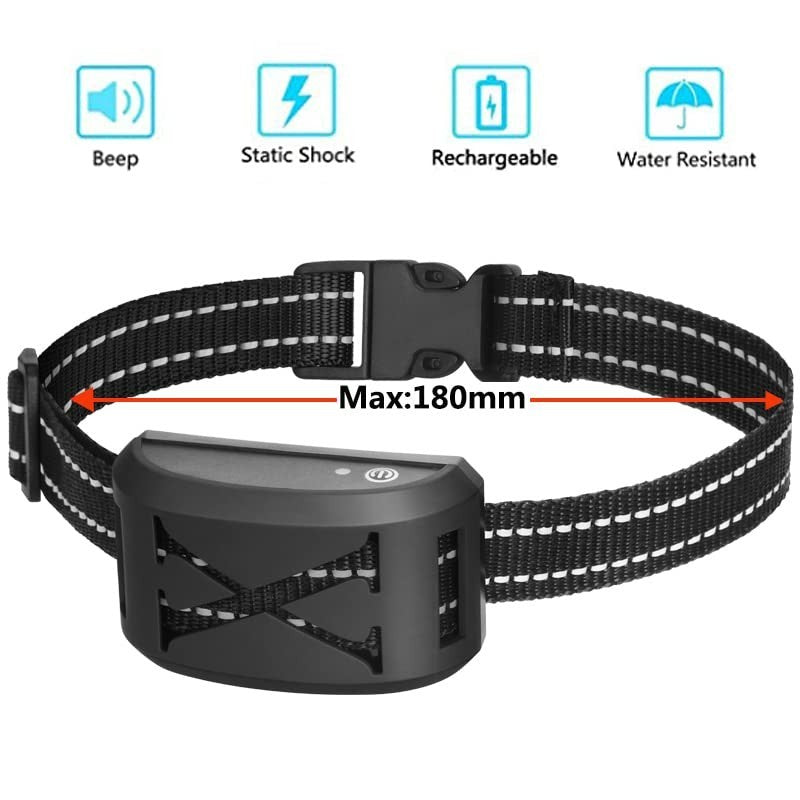 2-in-1 Wireless Dog Fence & Training Collar, Waterproof, Adjustable Vibration &5