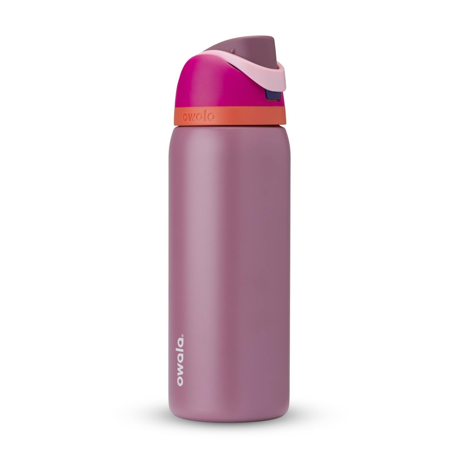 Insulated Stainless Steel Water Bottle 32oz with Straw   BPA Free, Pink, Travel1