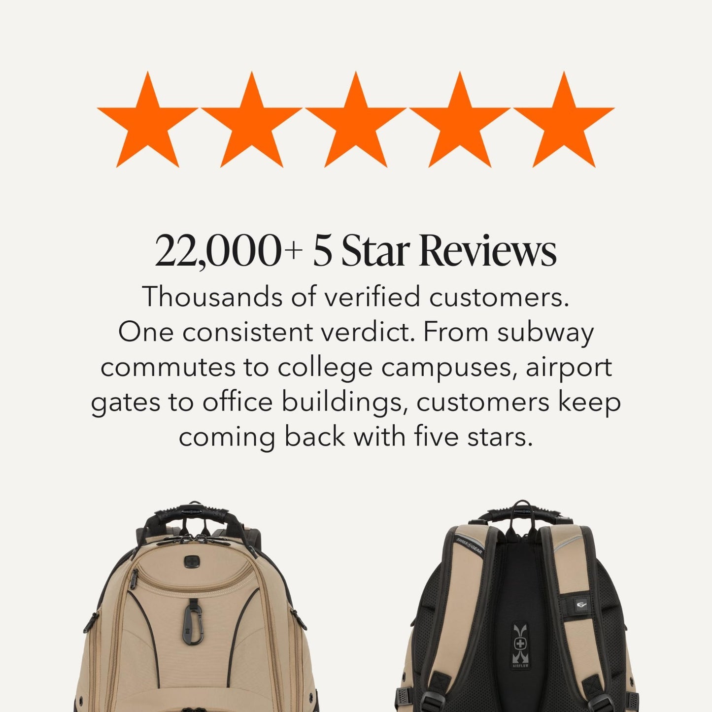 Large TSA Friendly Laptop Backpack for 17" Laptops, RFID Protection, Tablet Pock7