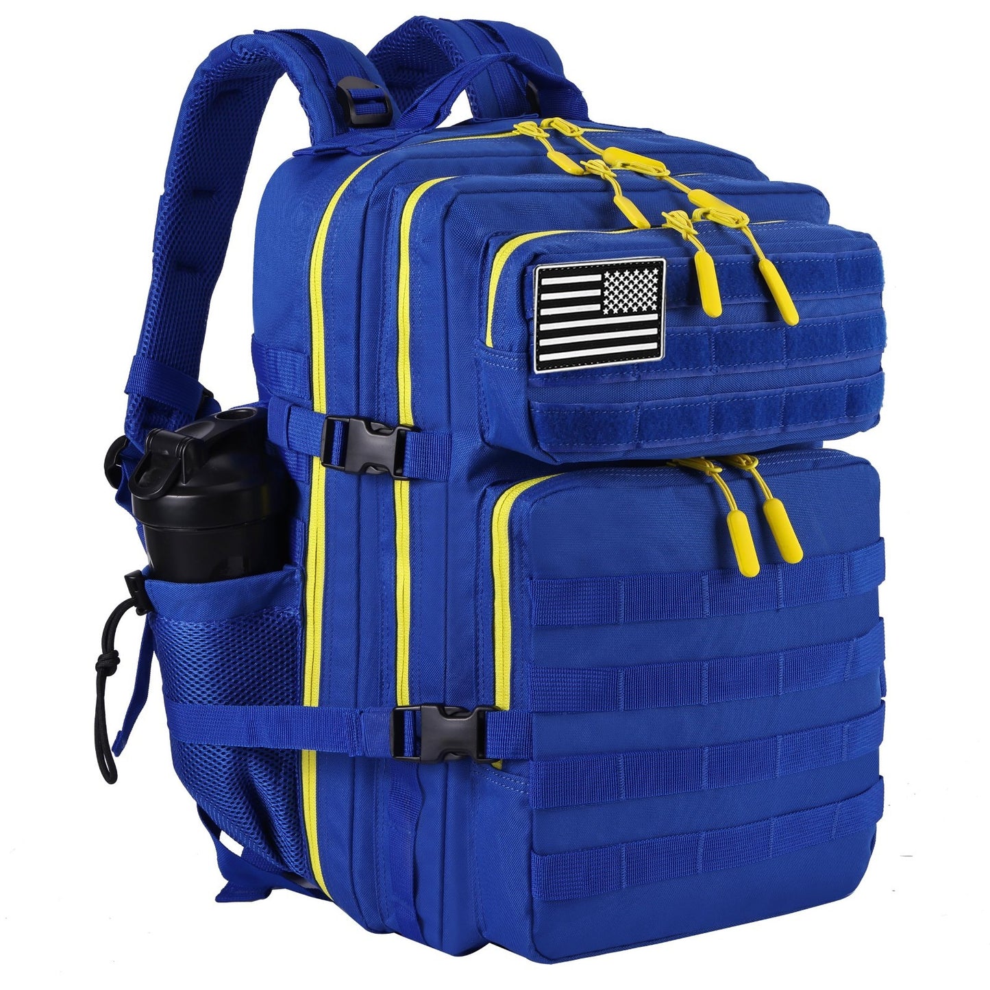 Tactical Military Backpack 45L Assault Pack Rucksack for Men & Women, Molle Syst1