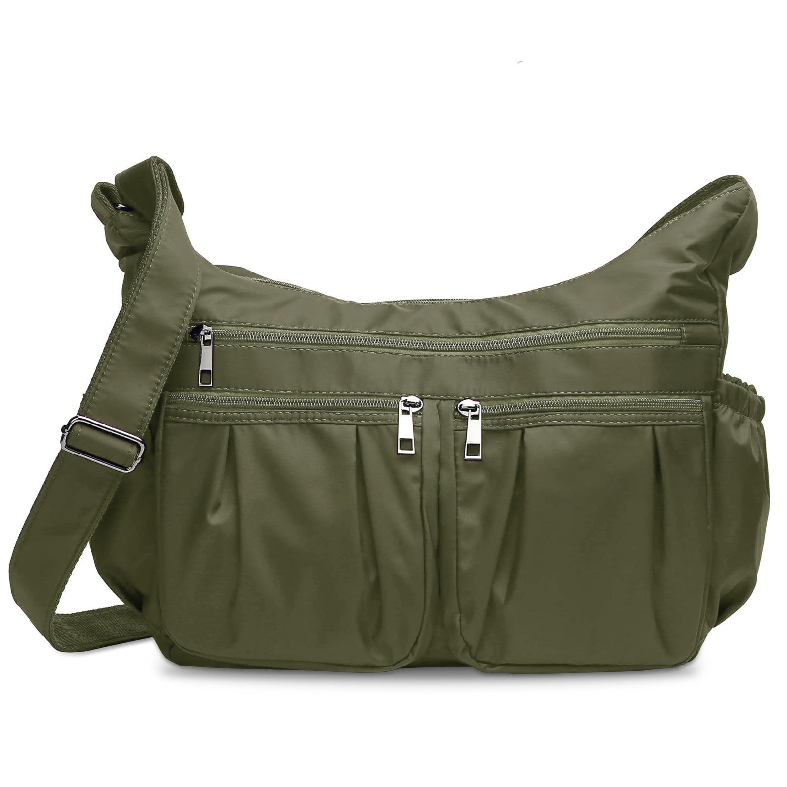 Lightweight Waterproof Nylon Crossbody Purse for Women - Travel Handbag, Pocketb1