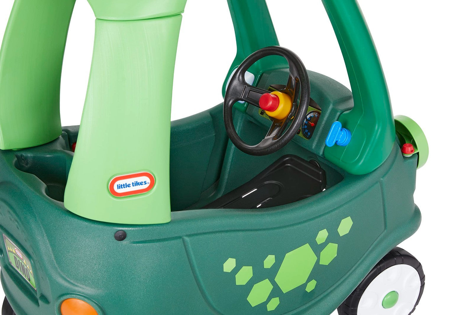 Cozy Coupe Dinosaur Ride-On Toy - Large Green Car for Kids, Outdoor Fun5