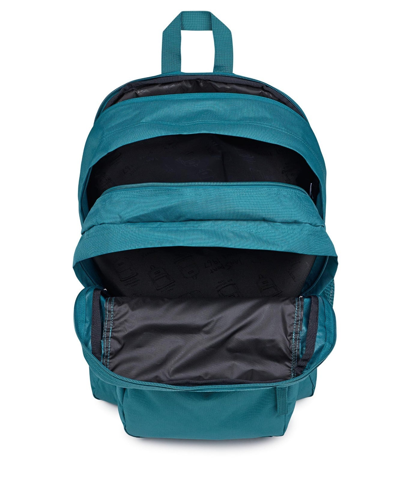 Laptop Backpack for 15" Computer   Ergonomic Straps, 2 Compartments, Haul Handle4