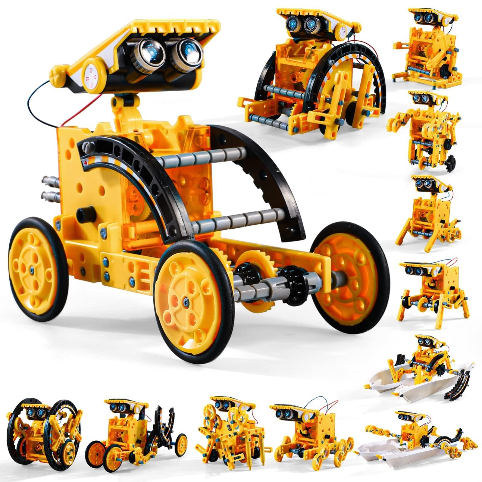12 in 1 STEM Solar Robot Kit   Educational Building Toys for Kids 8 13 Years1