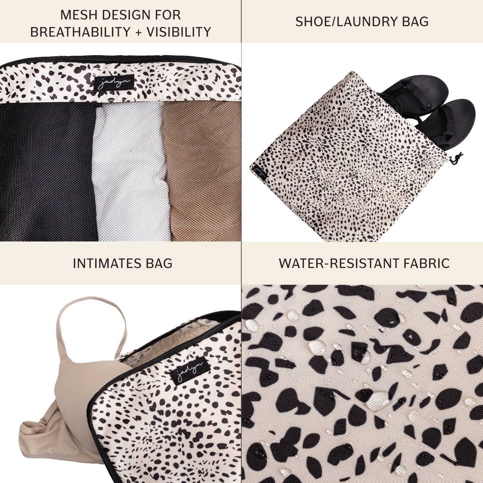 6-Piece Packing Cubes Set for Travel - Large Organizer for Suitcase & Luggage3