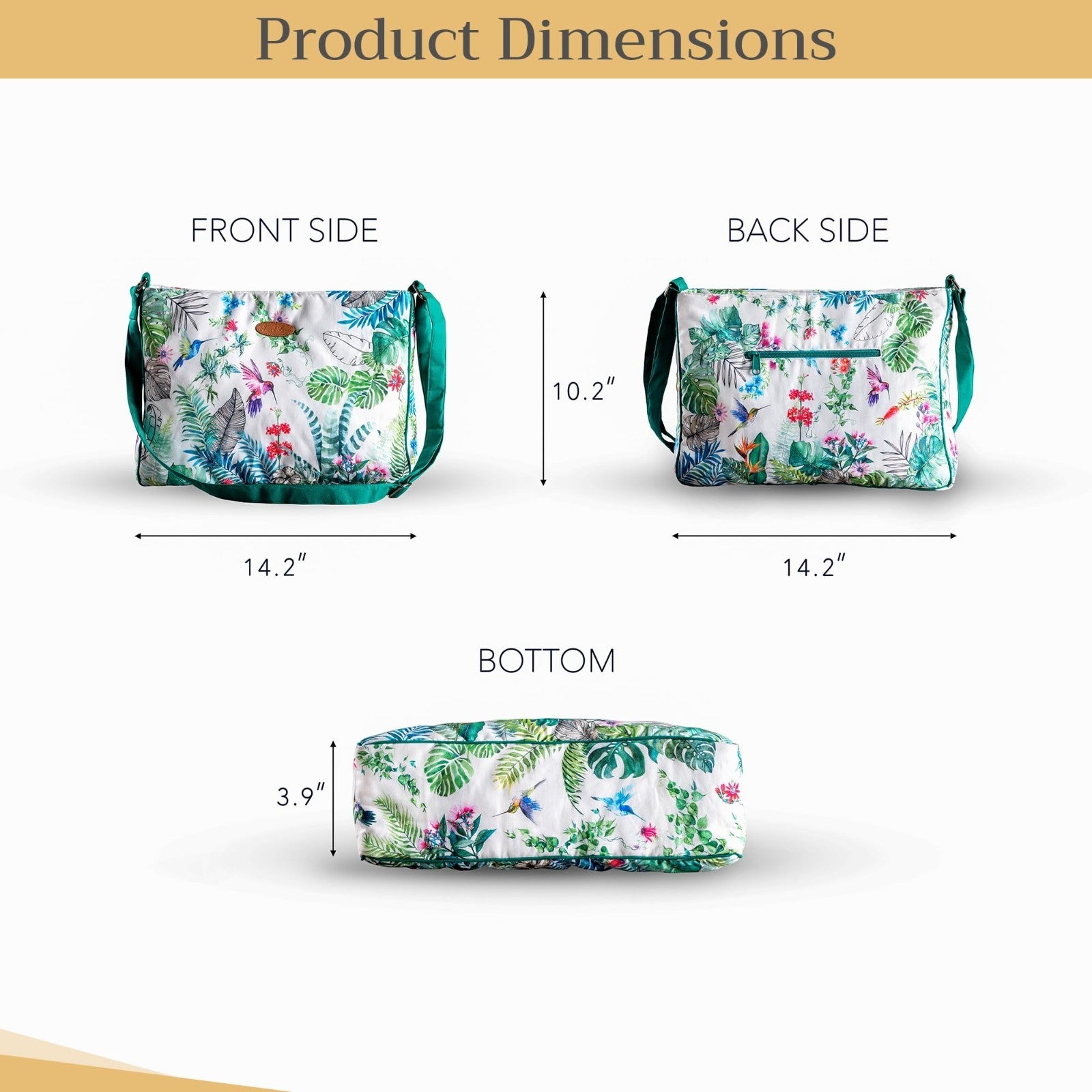 Stylish Cotton Shoulder Bag for Women   Versatile Handbag, Perfect for Everyday5