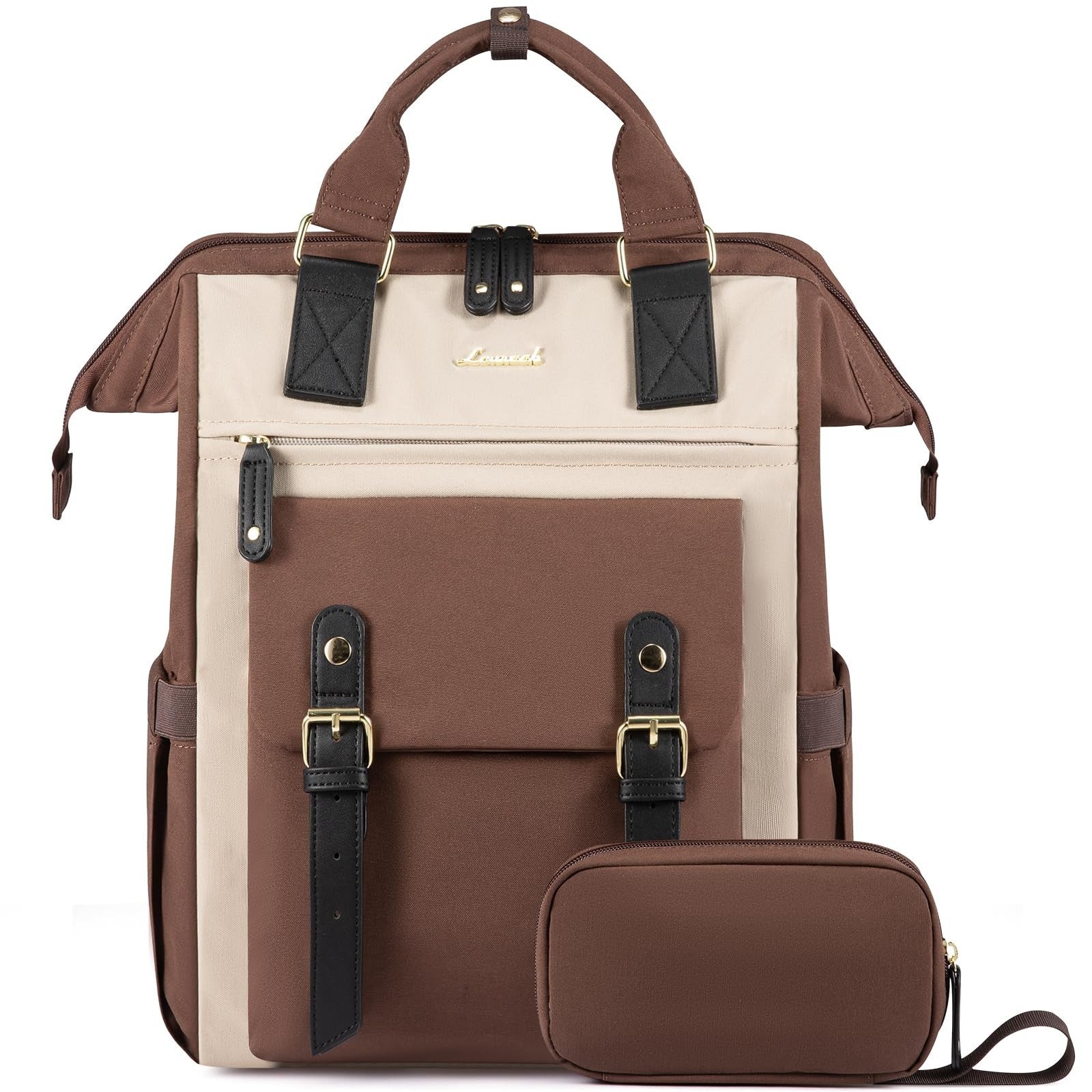 Stylish Women's Laptop Backpack for Work & Travel, 15.6" Casual Daypack, Commute1