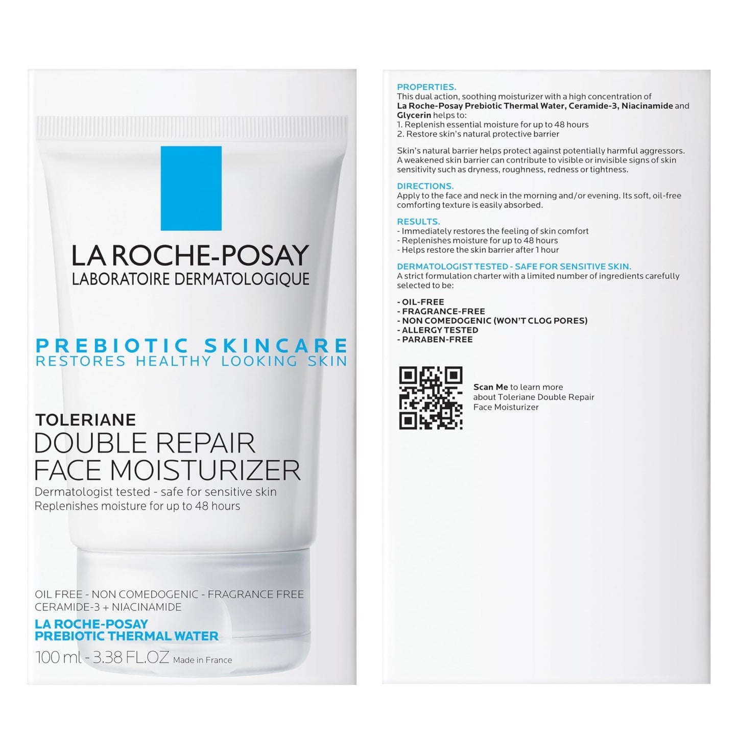 Hydrating Face Moisturizer for Sensitive Skin, 3.38oz   Repair & Nourish Skin7