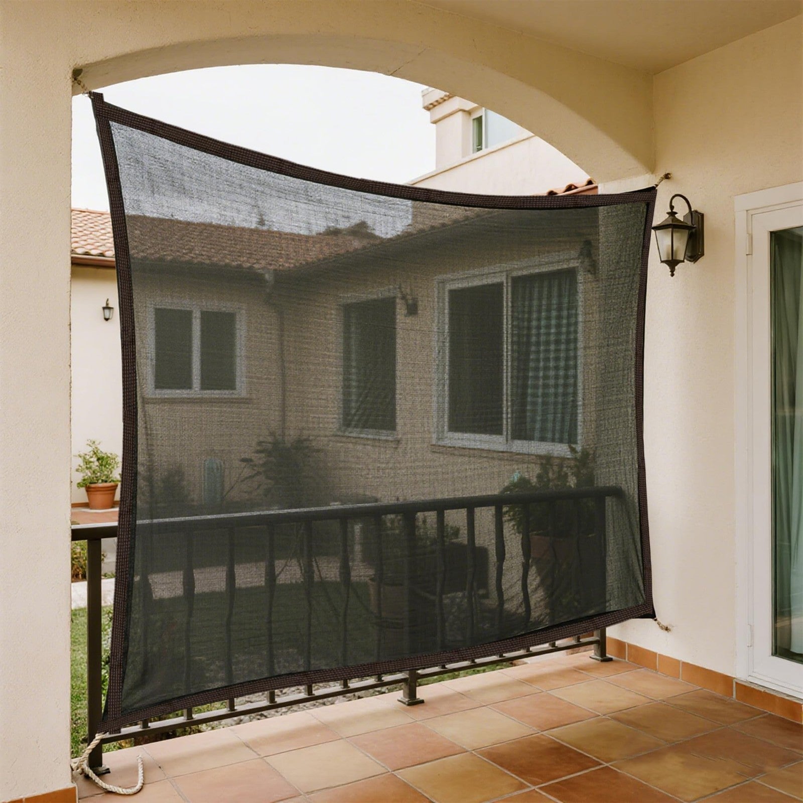 40% Black Shade Cloth 5x8 FT Mesh Tarp - Garden, Greenhouse, Patio, Plant Cover,2