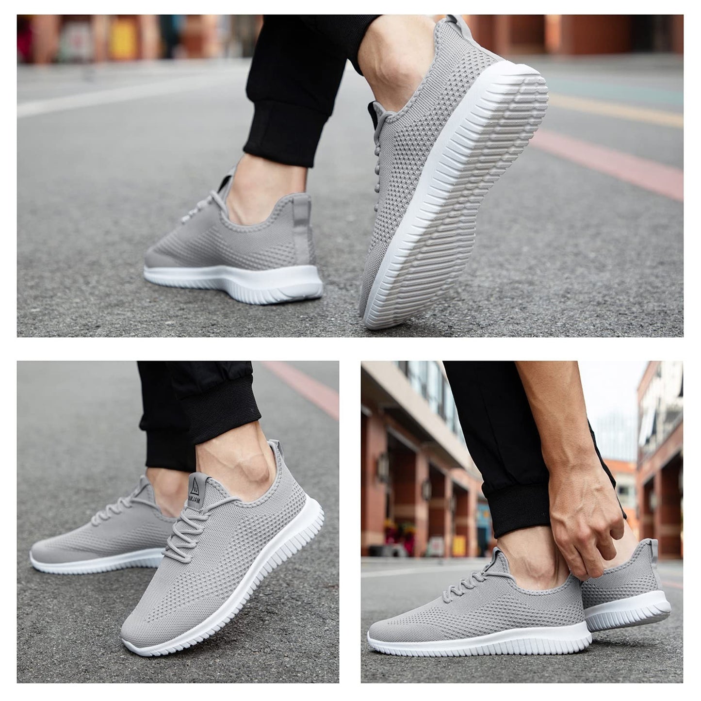 Lightweight Breathable Men's Running Shoes - Non-Slip Athletic Sneakers for Spor7