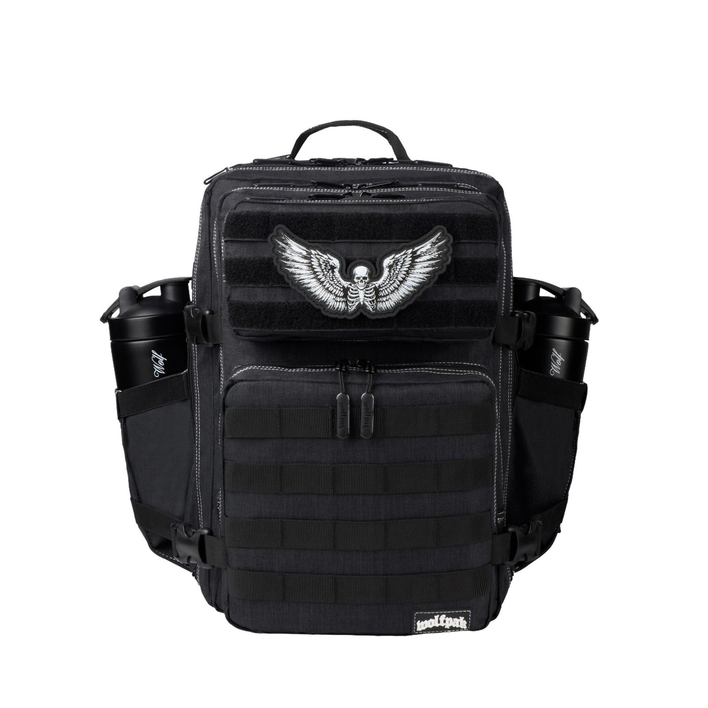 Durable 35L Waterproof Gym Backpack   MOLLE Webbing, Laptop Pocket, 1000D Oxford1