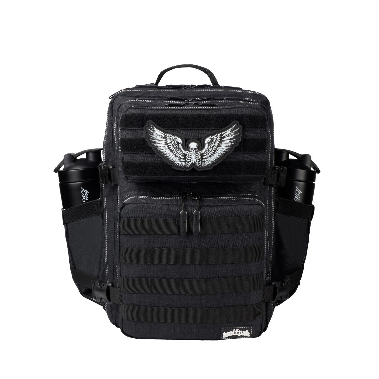 Durable 35L Waterproof Gym Backpack   MOLLE Webbing, Laptop Pocket, 1000D Oxford1