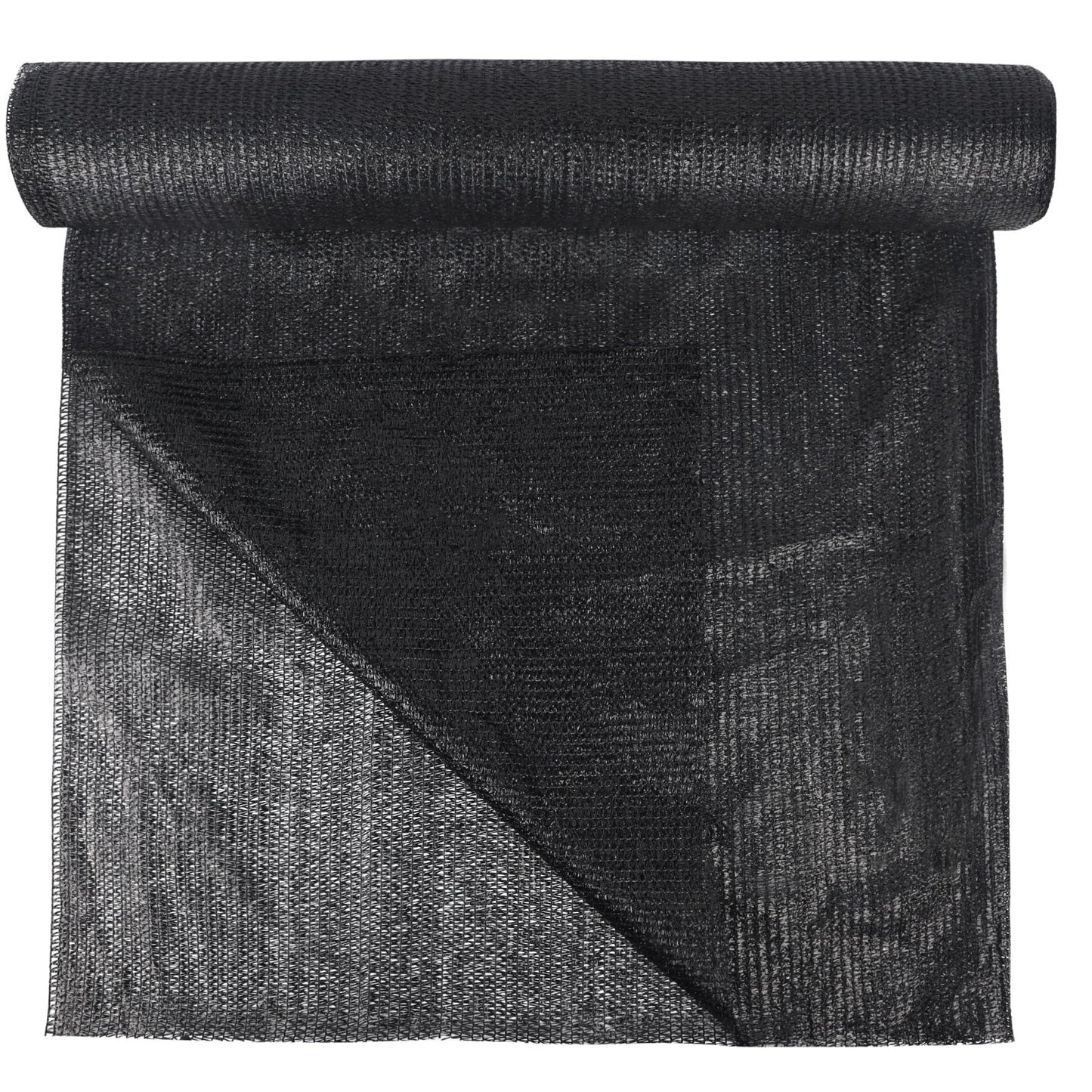 6x120 FT Outdoor Shade Cloth - 50% Black Mesh Tarp, UV Resistant Fabric for Gard1