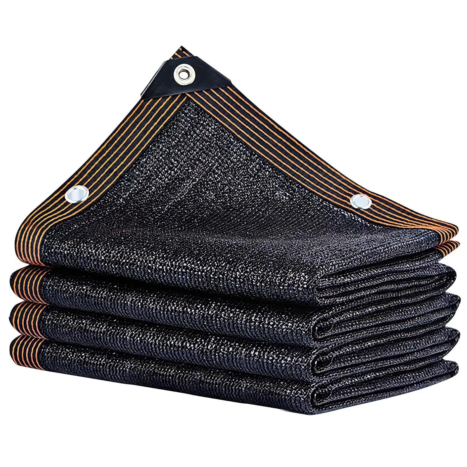 50% Black Shade Cloth 6.6x10 FT Durable Mesh Tarp with Grommets for Garden, Gree1