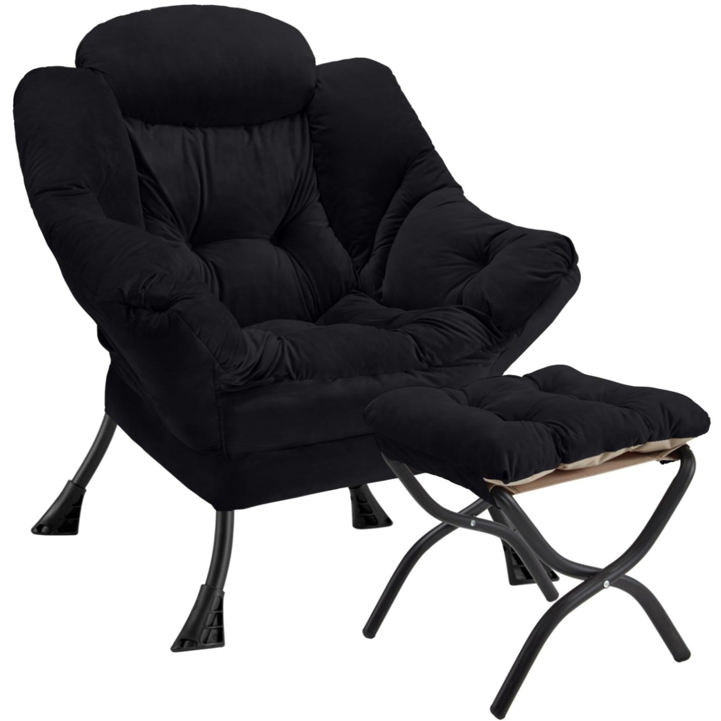 Here’s an optimized eBay title for the product:"Modern Lazy Chair with Folding1