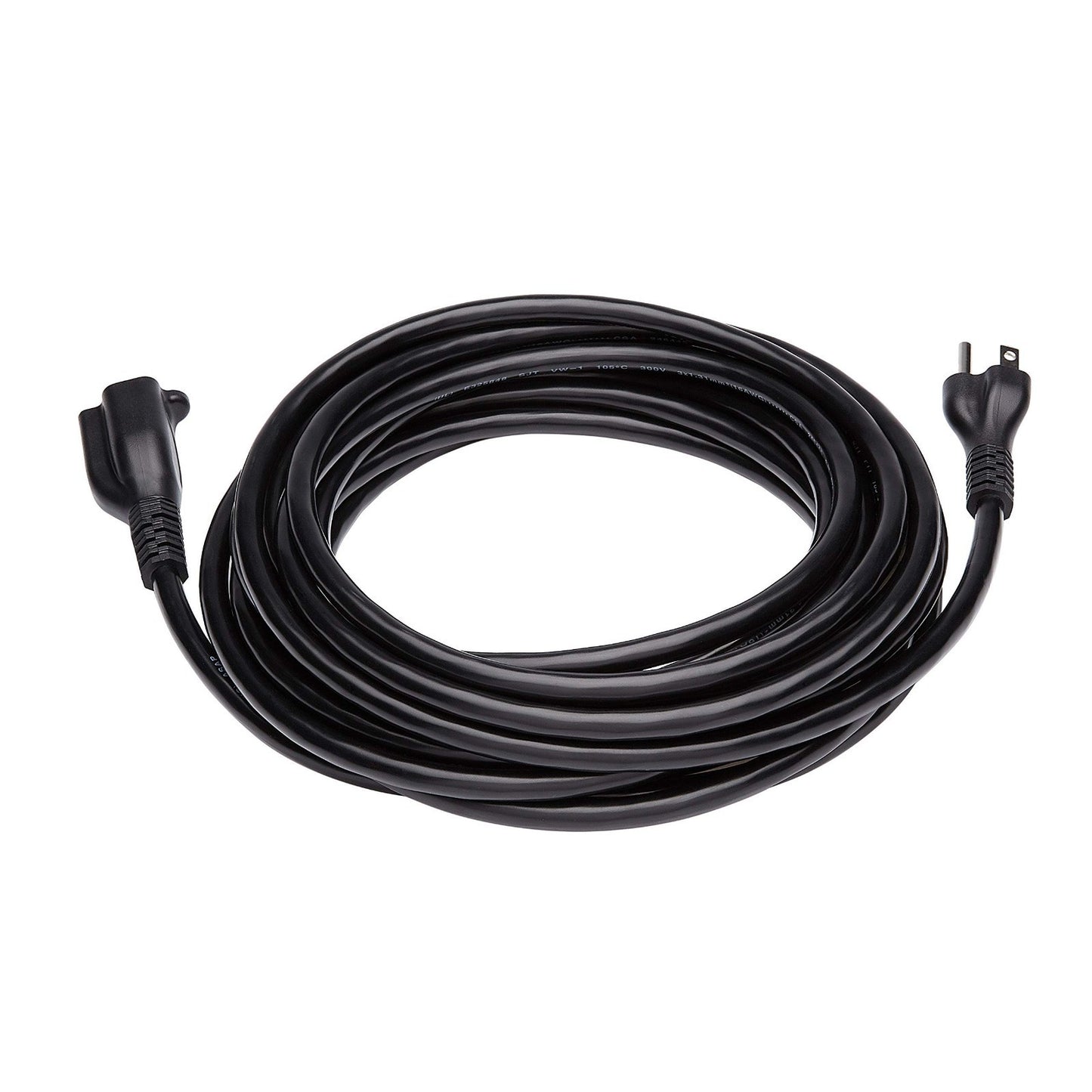 25ft Extension Cord, 13A, 125V, Multiple Outlets, LED Indicator Lights, Black1