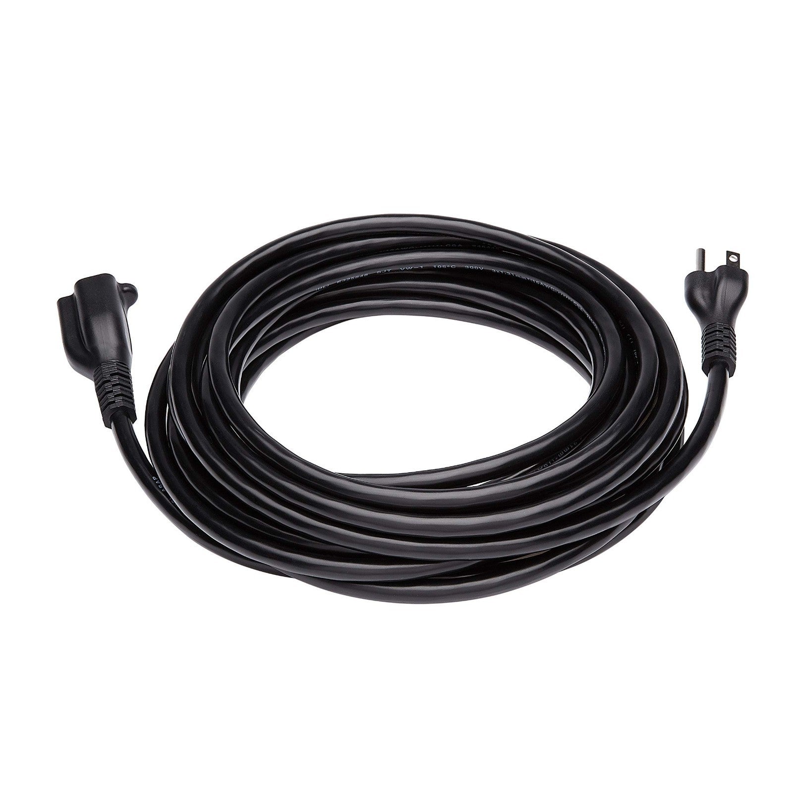25ft Extension Cord, 13A, 125V, Multiple Outlets, LED Indicator Lights, Black1