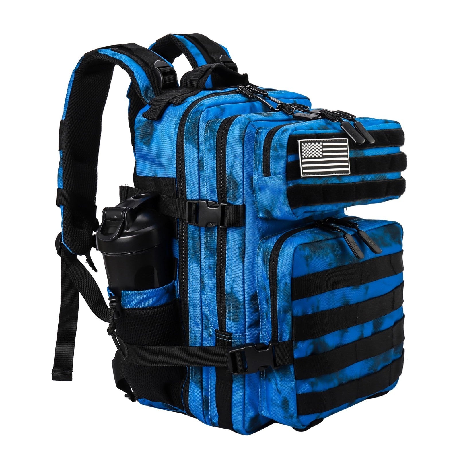 Tactical Military Backpack 25L/35L   Army Assault Pack, Small Rucksack with Bott0
