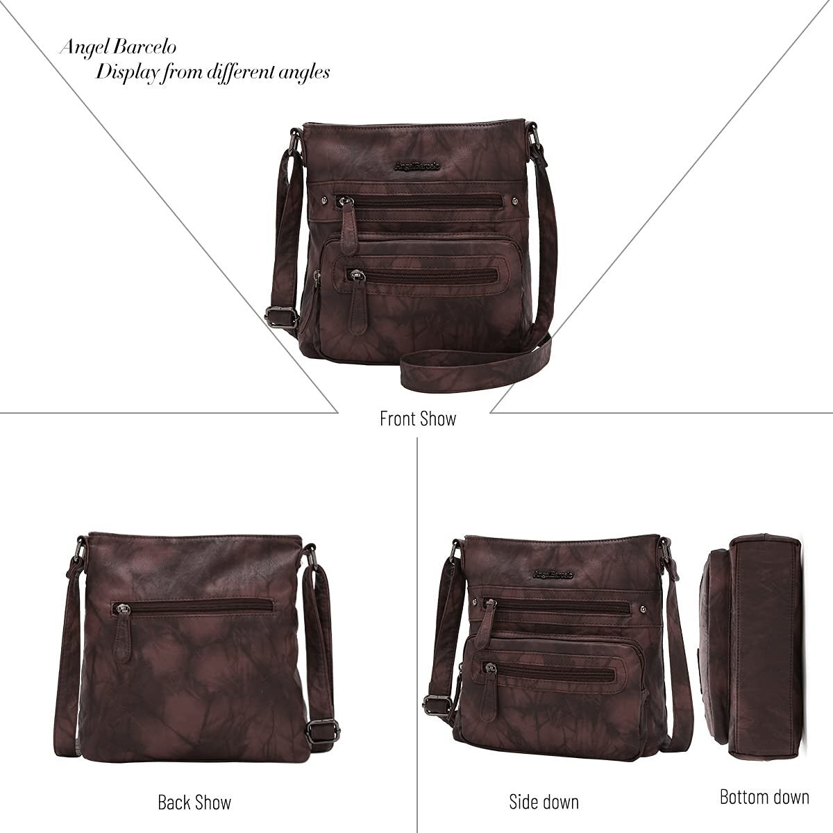 Ultra Soft Leather Crossbody Bag for Women, Stylish Handbag, Everyday Purse4