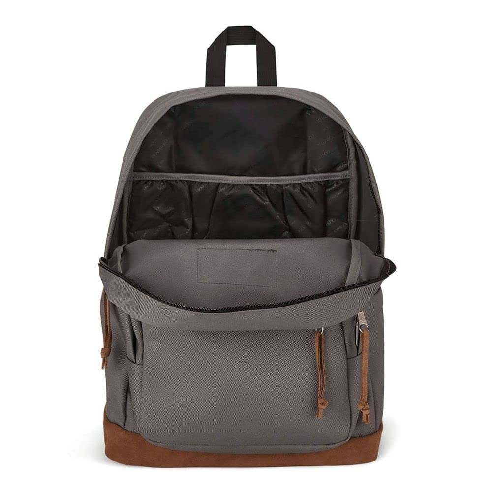 Durable Daypack Backpack with 15" Laptop Sleeve, Spacious Main Compartment & Wat3