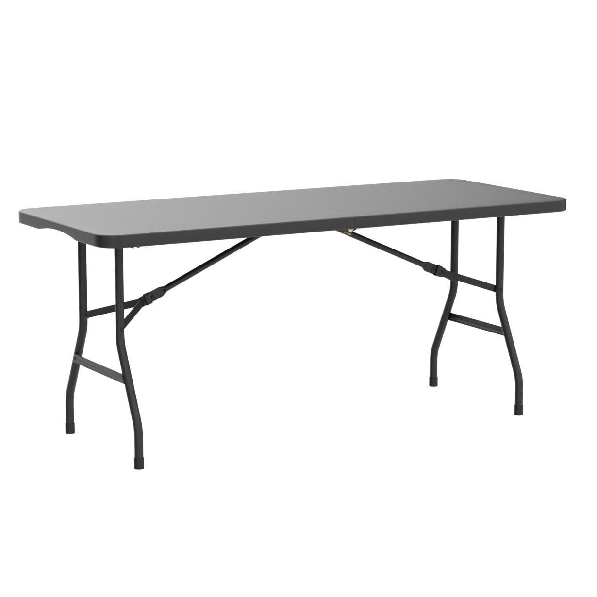 Heavy Duty 6ft Folding Table with Carrying Handle - Portable for Outdoor & Indoo3