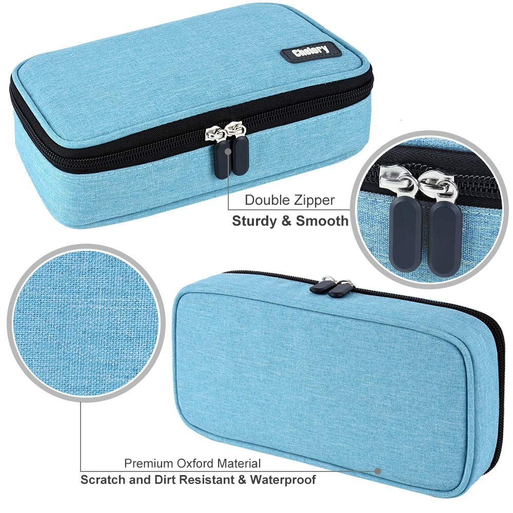 Large Capacity Pencil Case   Multi Functional Storage Pouch for Pens, Markers &3