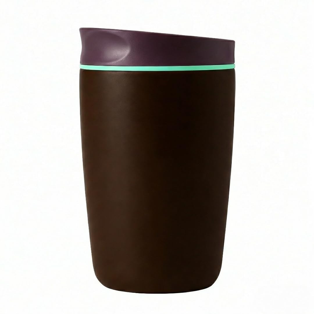 Insulated Stainless Steel Coffee Tumbler 12 oz, Travel Mug for Hot/Iced Drinks,1