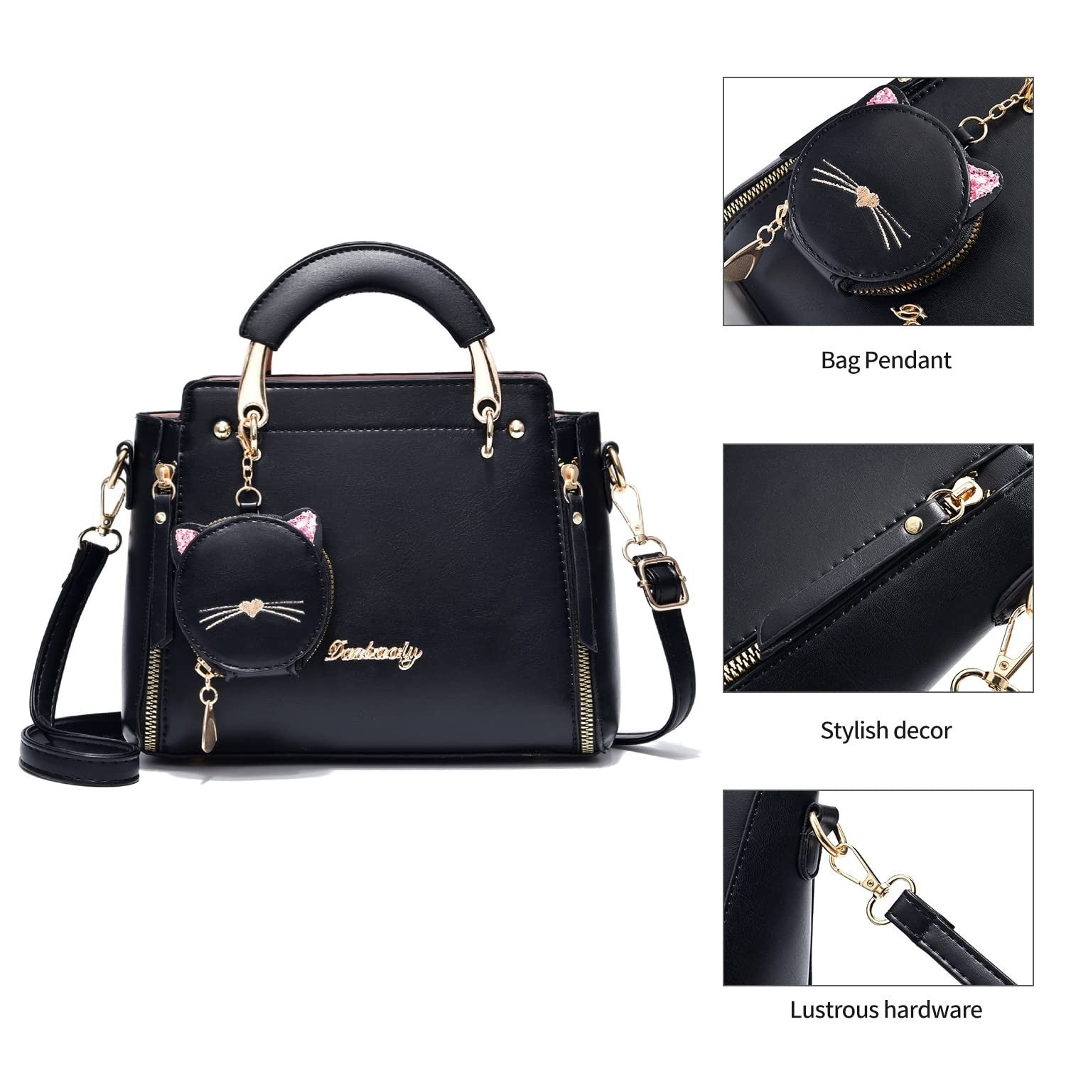 Stylish Women's Crossbody Handbags - Top Handle Satchel & Small Tote Bags7
