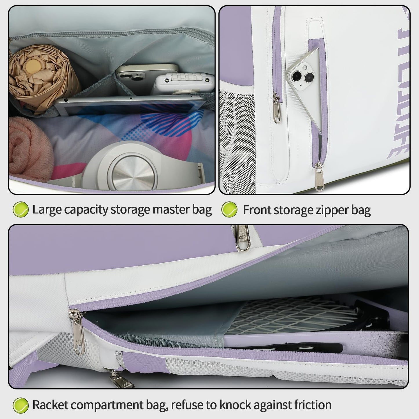 Waterproof Gym Duffel Backpack with Shoe Compartment, 4 Carry Methods, Sports &7