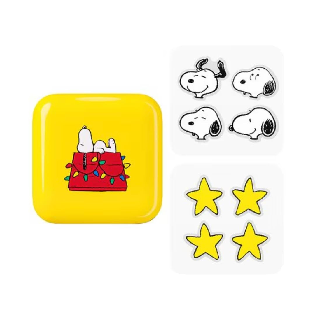 Hydrocolloid Pimple Patch for Acne Treatment   Sleepy Snoopy Compact, 32 Count1