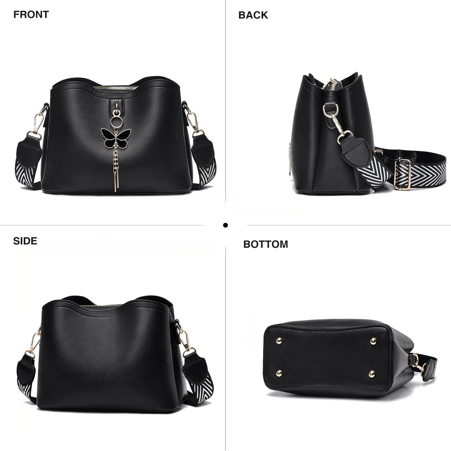 Stylish Lightweight Crossbody Bag for Women & Teens - Fashionable Handbag Purse6