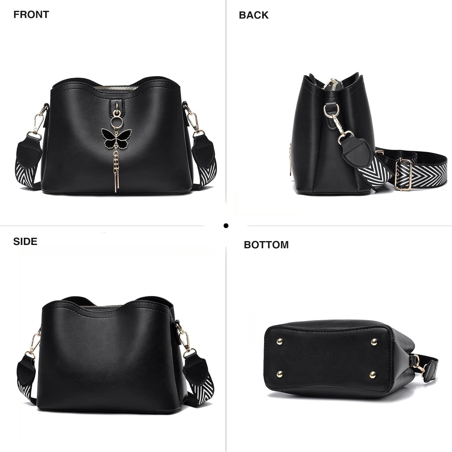 Stylish Lightweight Crossbody Bag for Women & Teens - Fashionable Handbag Purse6
