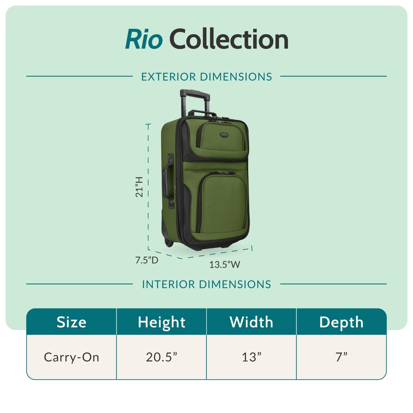 Lightweight Softside Carry-On Suitcase, 2-Wheel Rolling Luggage, Pink Travel Bag2