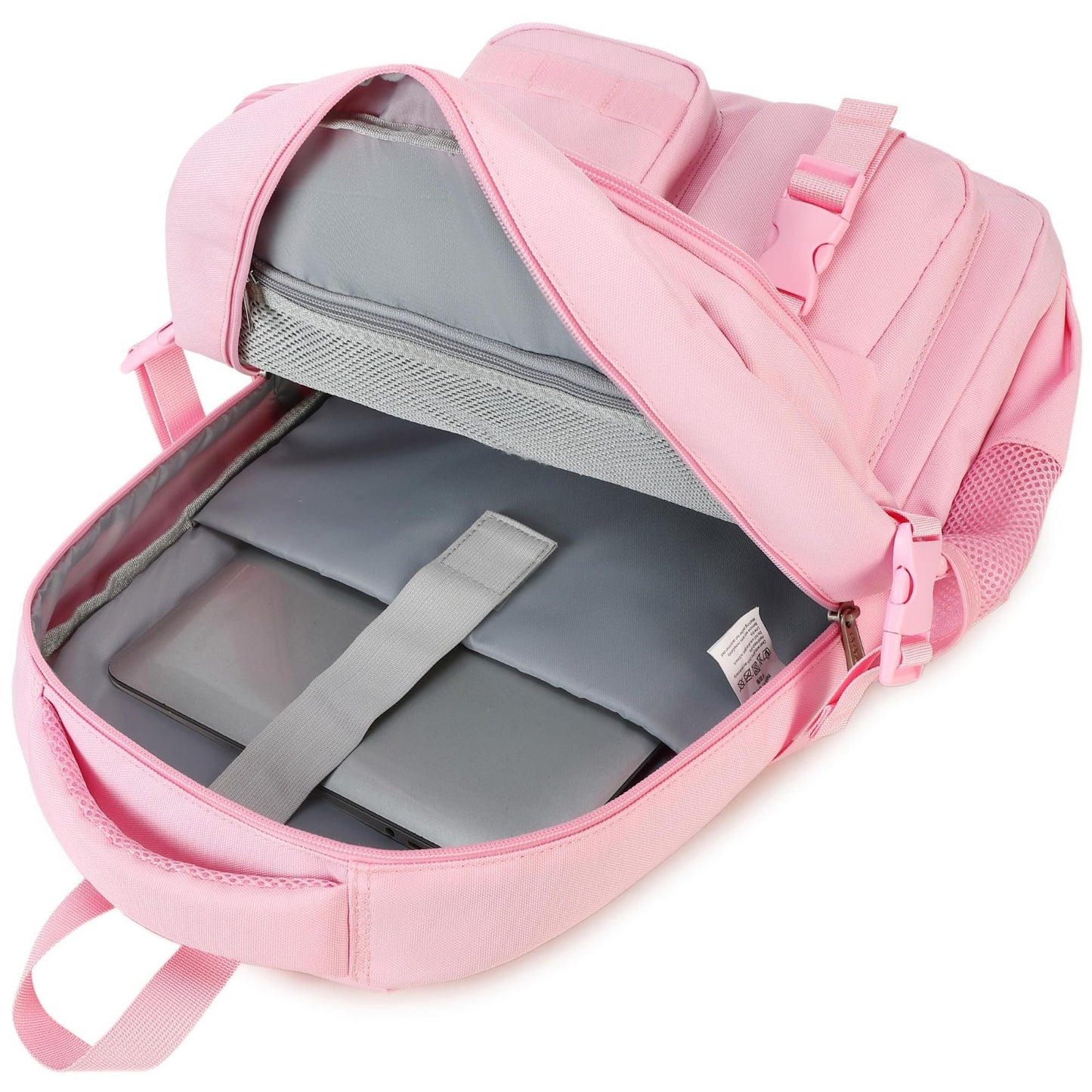 Large Heavy Duty Backpack for School & College   Multi Pocket Travel Bookbag5